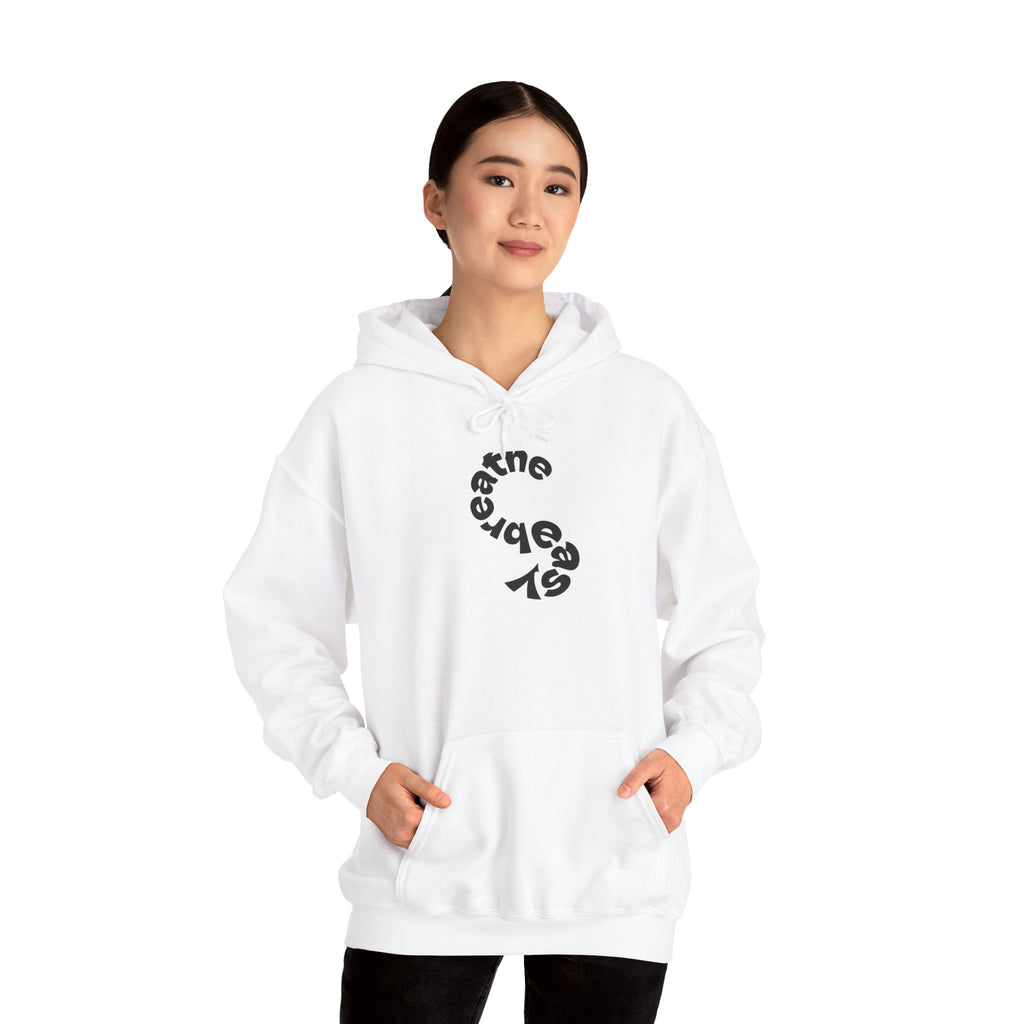 LittleLetters Unisex Cosy Hoodie - Breathe Easy